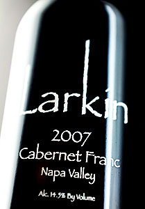 Larkin Cabernet Franc 2007 (Napa Valley, CA)