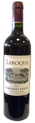 Domaine Laroque CitÃ© de Carcassonne Cabernet Franc 2017